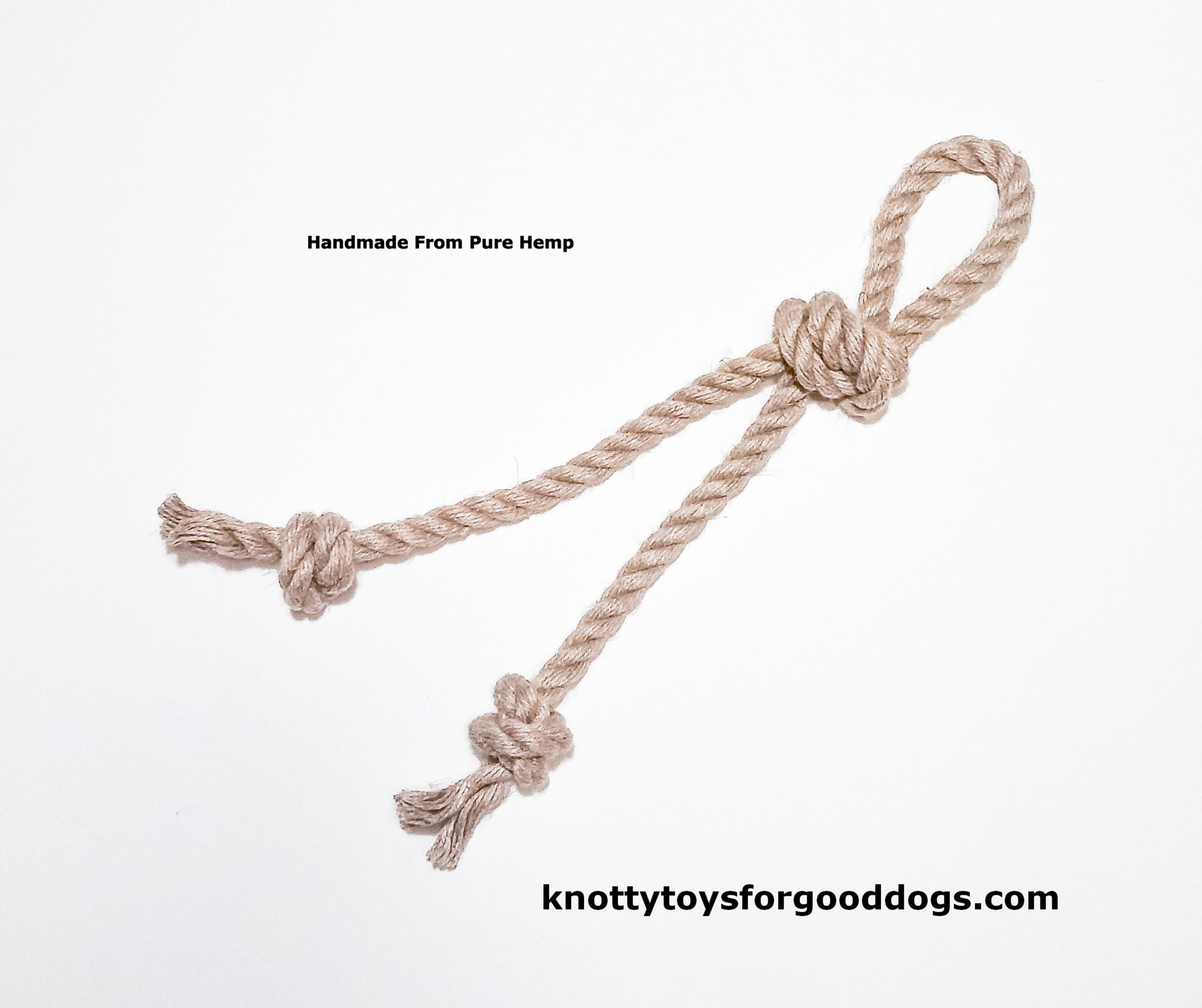 100 hemp rope dog toy Knotty Chaw Chaw