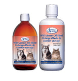 Omega Alpha Wild Salmon Oil Blend omega-3 supplement made in Toronto

Canadian-made salmon oil supplement for dogs and cats

Pet omega-3 supplement for skin coat and joint support